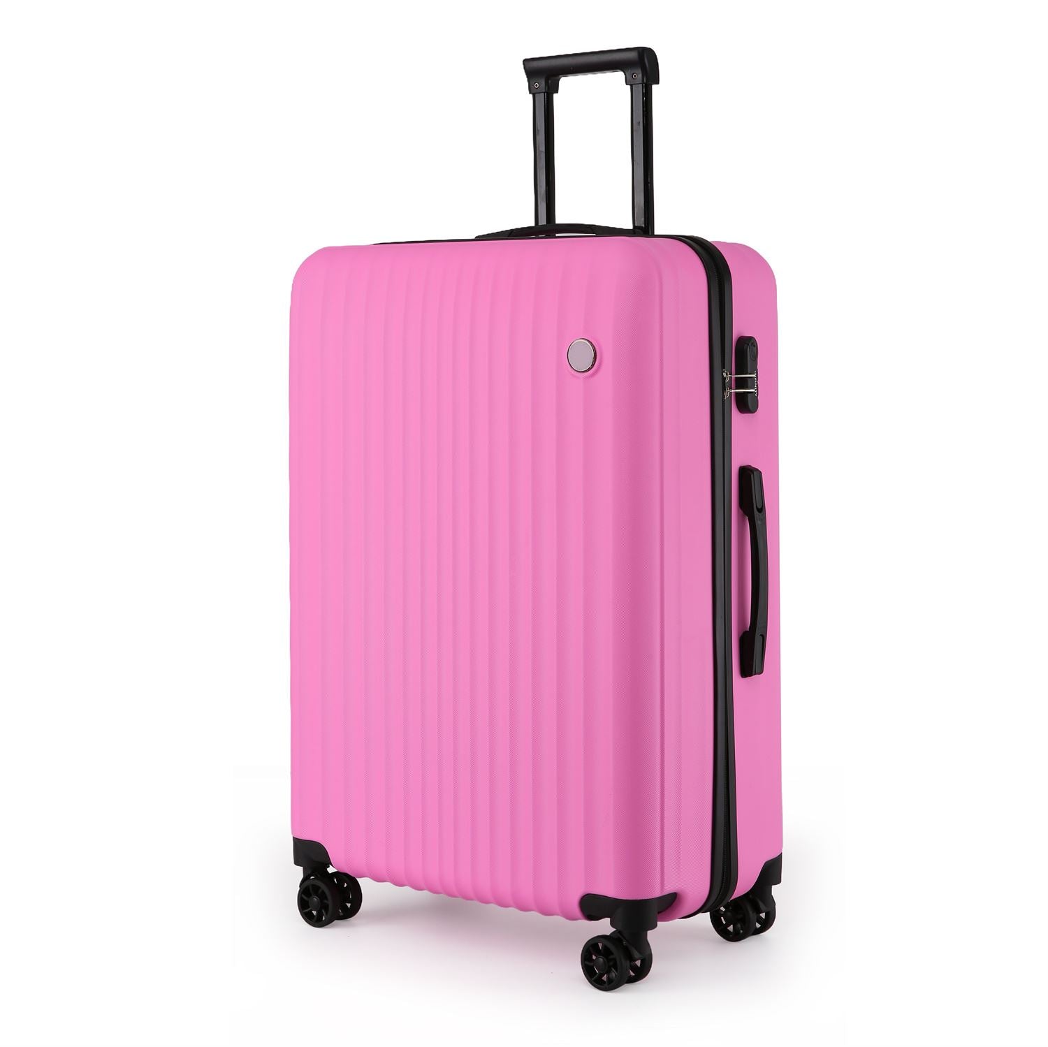 Edmonton Large Hard Shell Suitcase in Pink