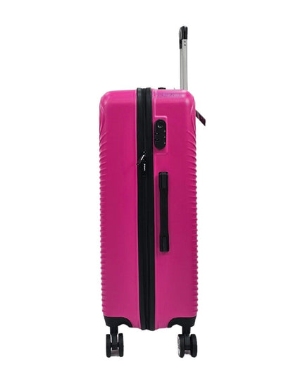 Brookside Large Hard Shell Suitcase in Fuschia