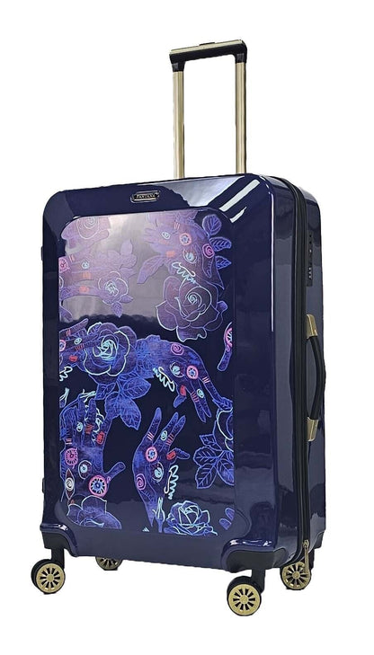 Butler Large Hard Shell Suitcase in Blue