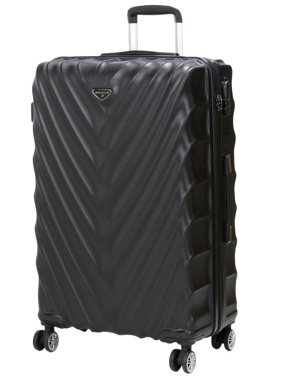 Chatom Large Hard Shell Suitcase in Black