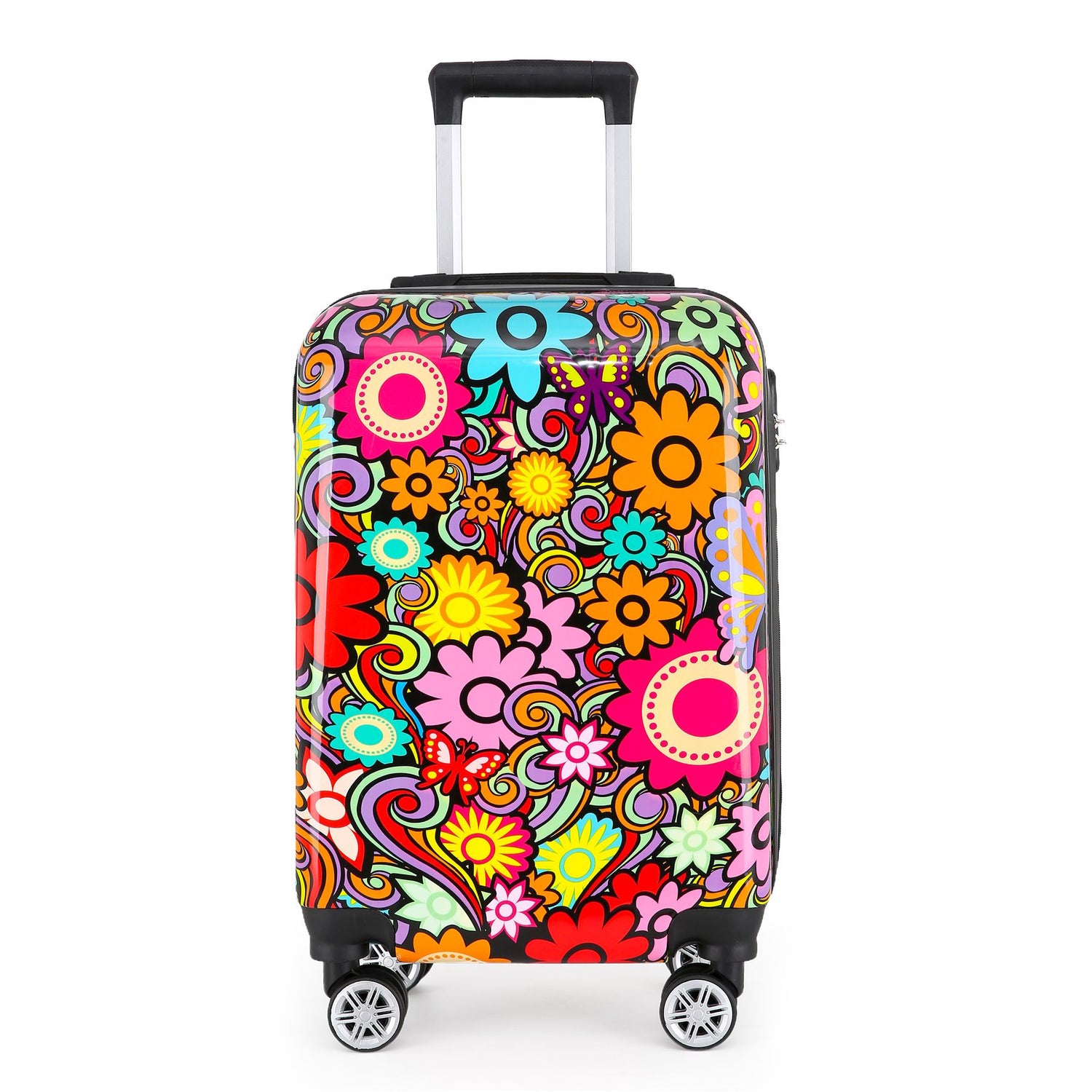 Brooks Set of 3 Hard Shell Suitcase in Flower