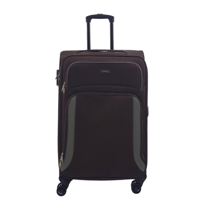 Ashland Medium Soft Shell Suitcase in Brown