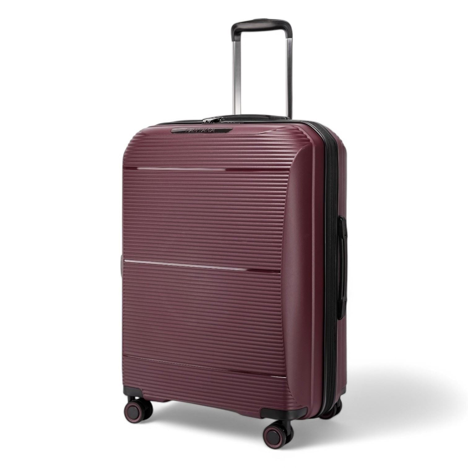 Abiko Large Hard Shell Suitcase in Burgundy