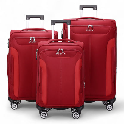 Delta Set of 3 Hard Shell Suitcase in Navy
