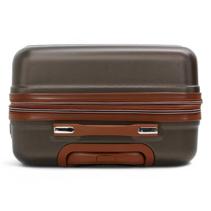 Armidale Medium Hard Shell Suitcase in Coffee