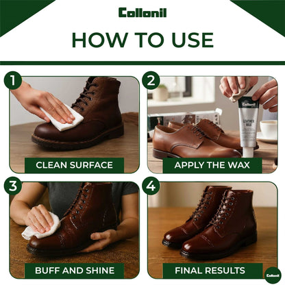 Collonil 75ml Outdoor Active Leather Wax Waterproof Shoe Care