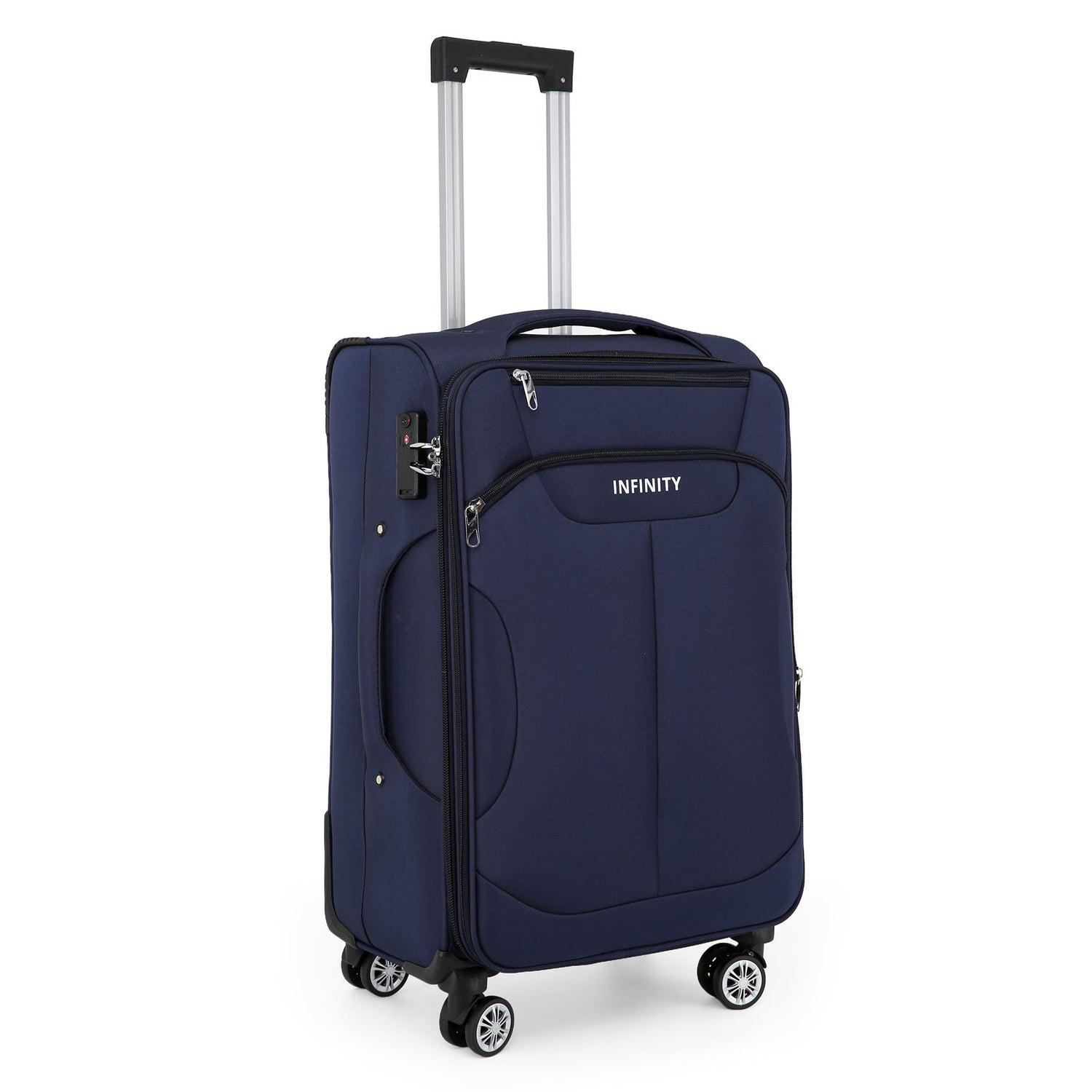 Delta Medium Hard Shell Suitcase in Navy