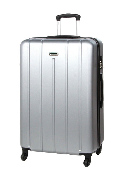 Castleberry Large Hard Shell Suitcase in Silver
