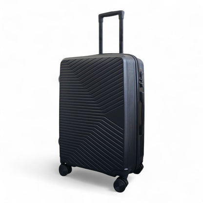 Junee Medium Hard Shell Suitcase in Black