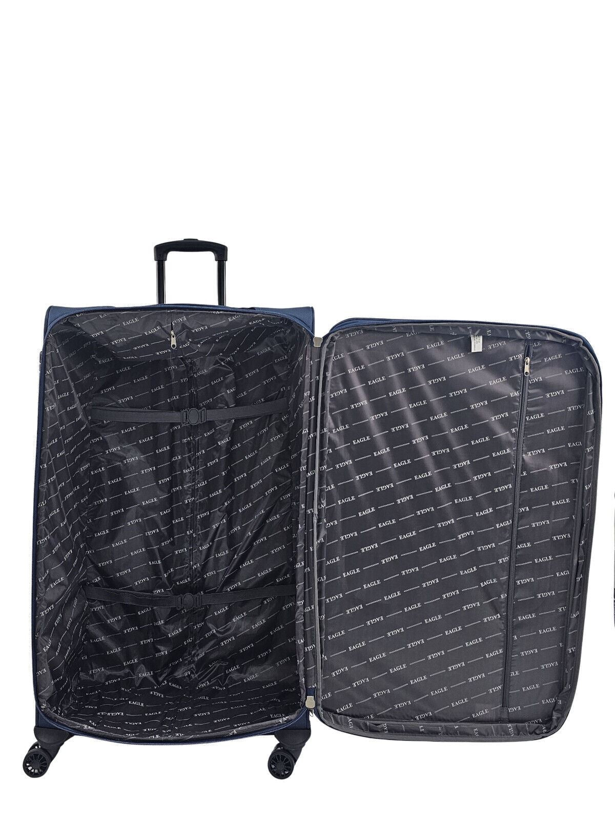 Ashland Extra Large Soft Shell Suitcase in Navy