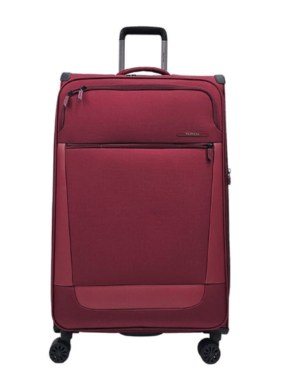 Blountsville Large Soft Shell Suitcase in Burgundy