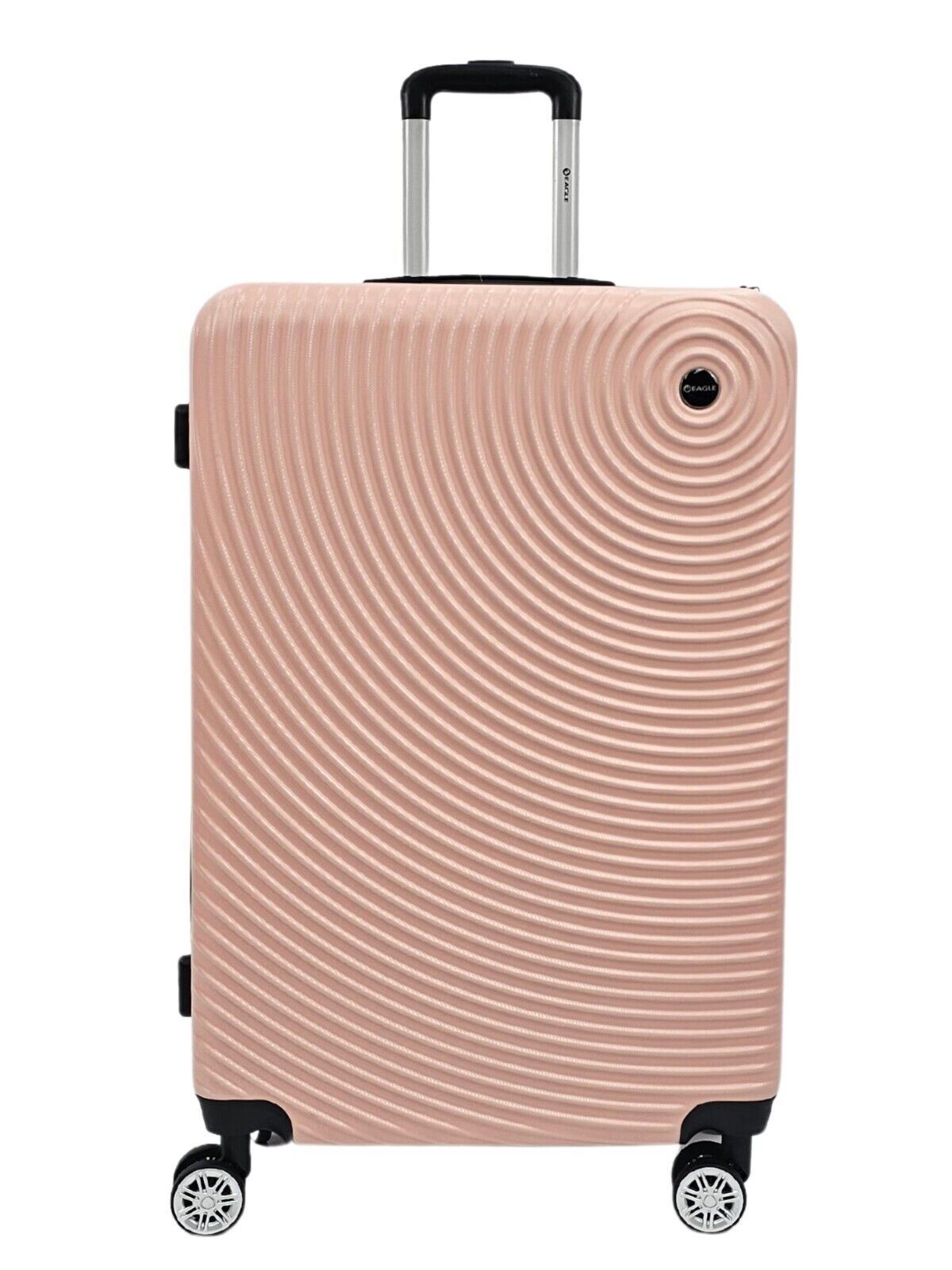 Brookside Large Hard Shell Suitcase in Rose Gold