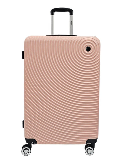 Brookside Large Hard Shell Suitcase in Rose Gold
