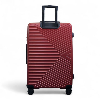 Junee Large Hard Shell Suitcase in Red