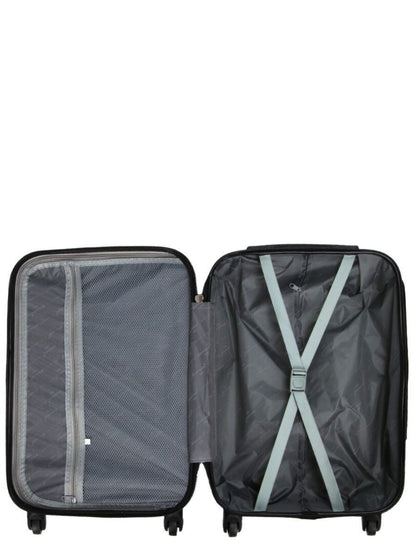 Crossville Large Hard Shell Suitcase in Blue
