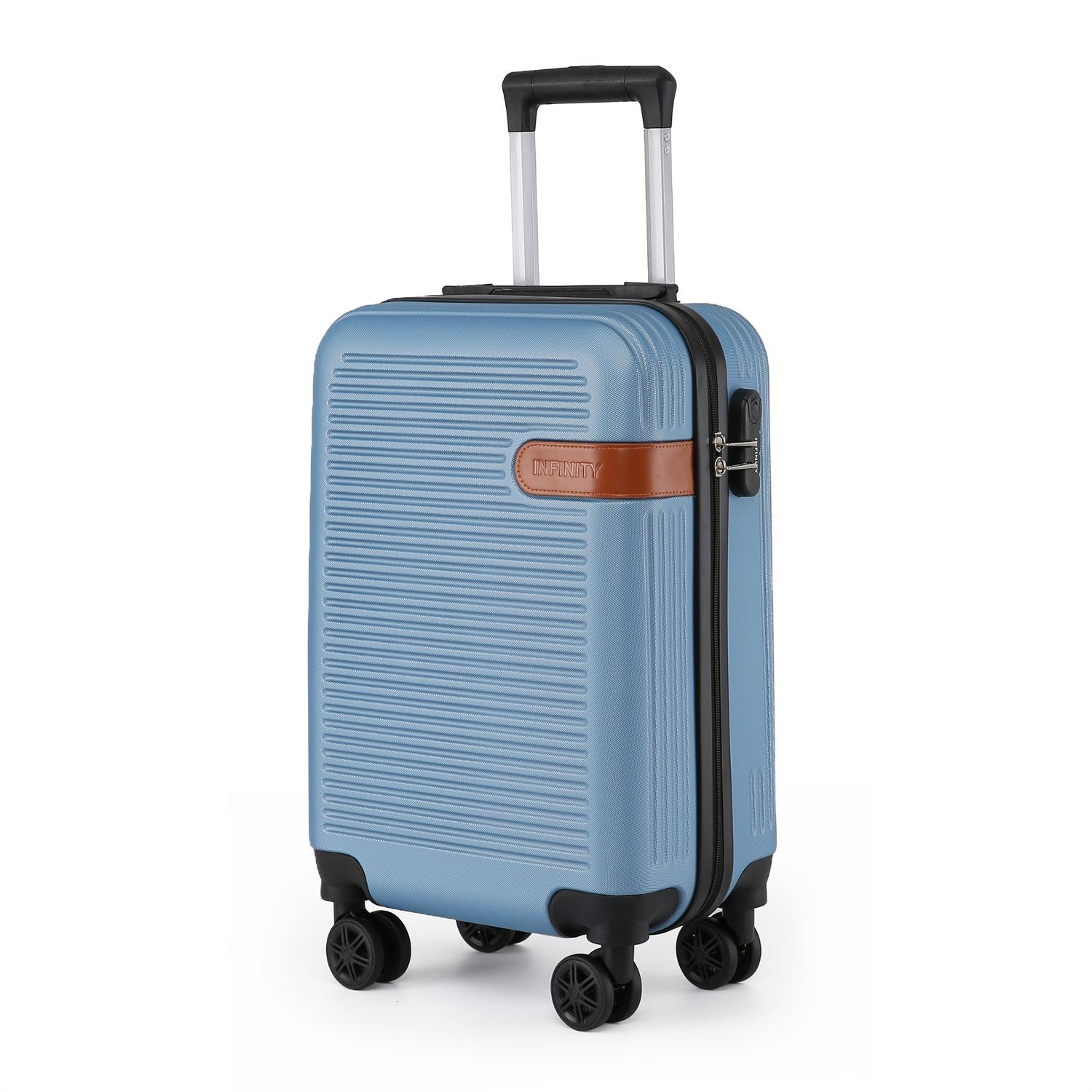 Calgary Cabin Hard Shell Suitcase in Blue