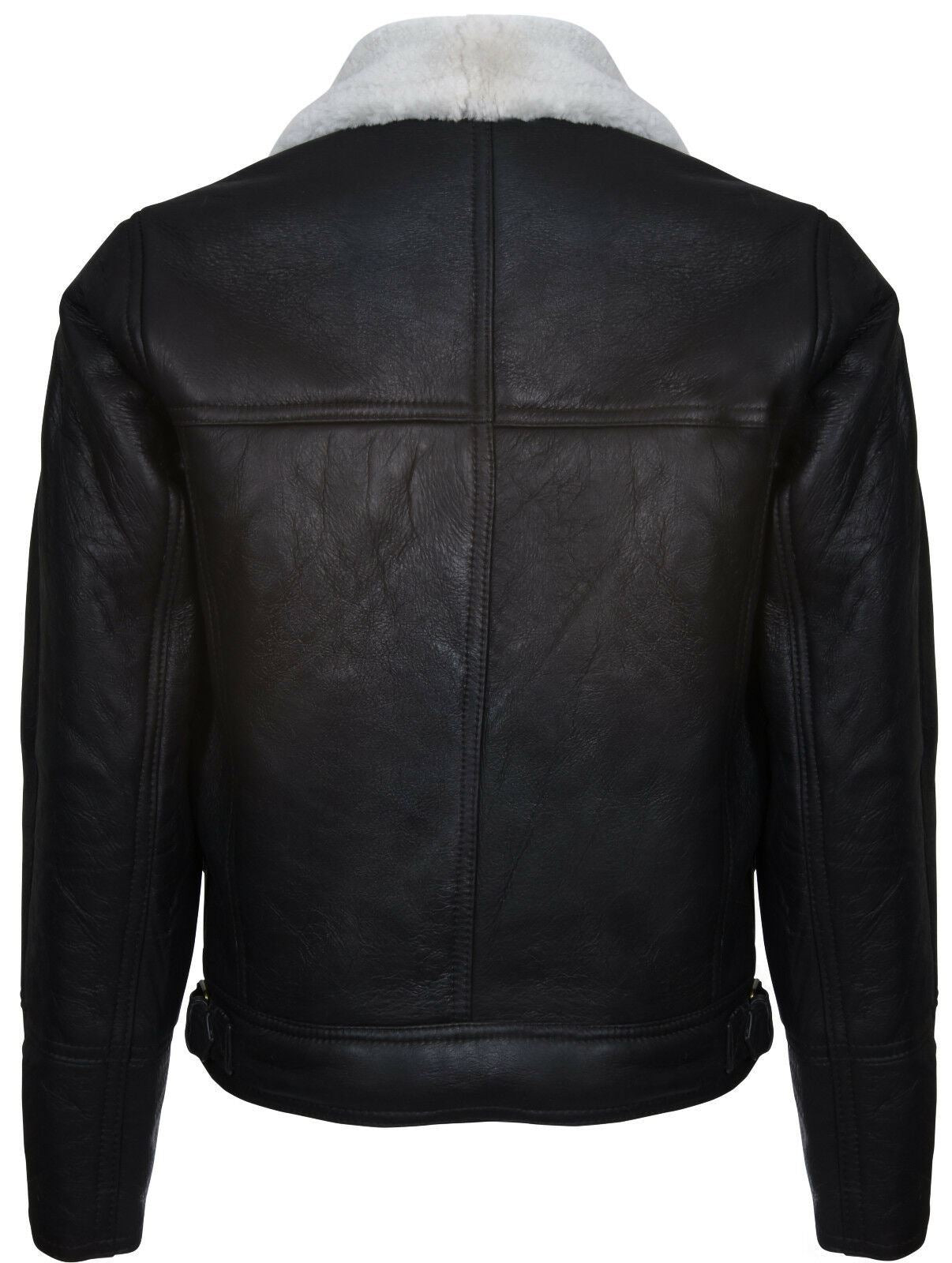Mens Flying Sheepskin WW2 Bomber Jacket-Haverhill