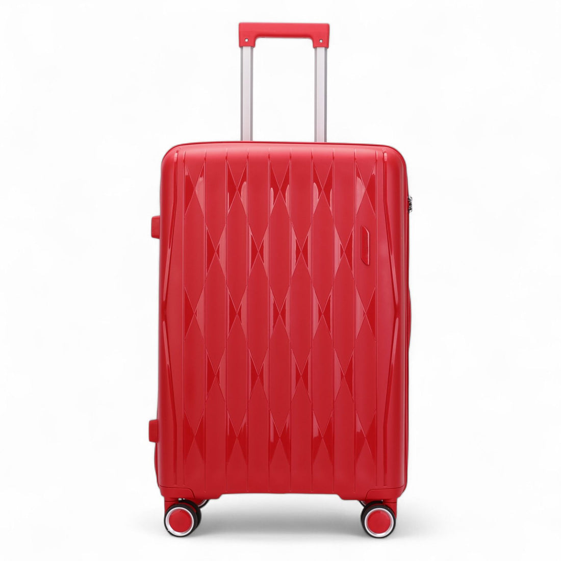 Burnaby Large Hard Shell Suitcase in Red
