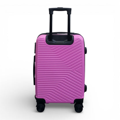 Junee Cabin Hard Shell Suitcase in Pink