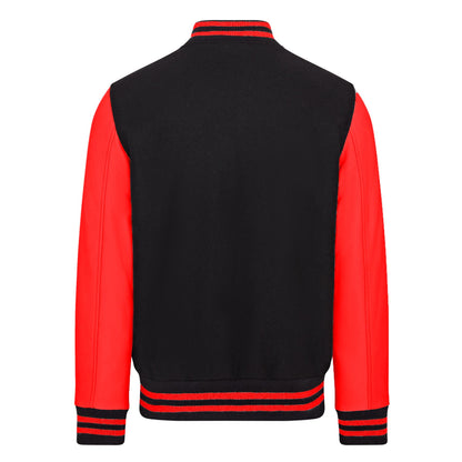 Letterman Baseball Wool Leather Varsity Bomber Jacket - Wallingford