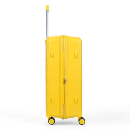 Balranald Large Hard Shell Suitcase in Yellow