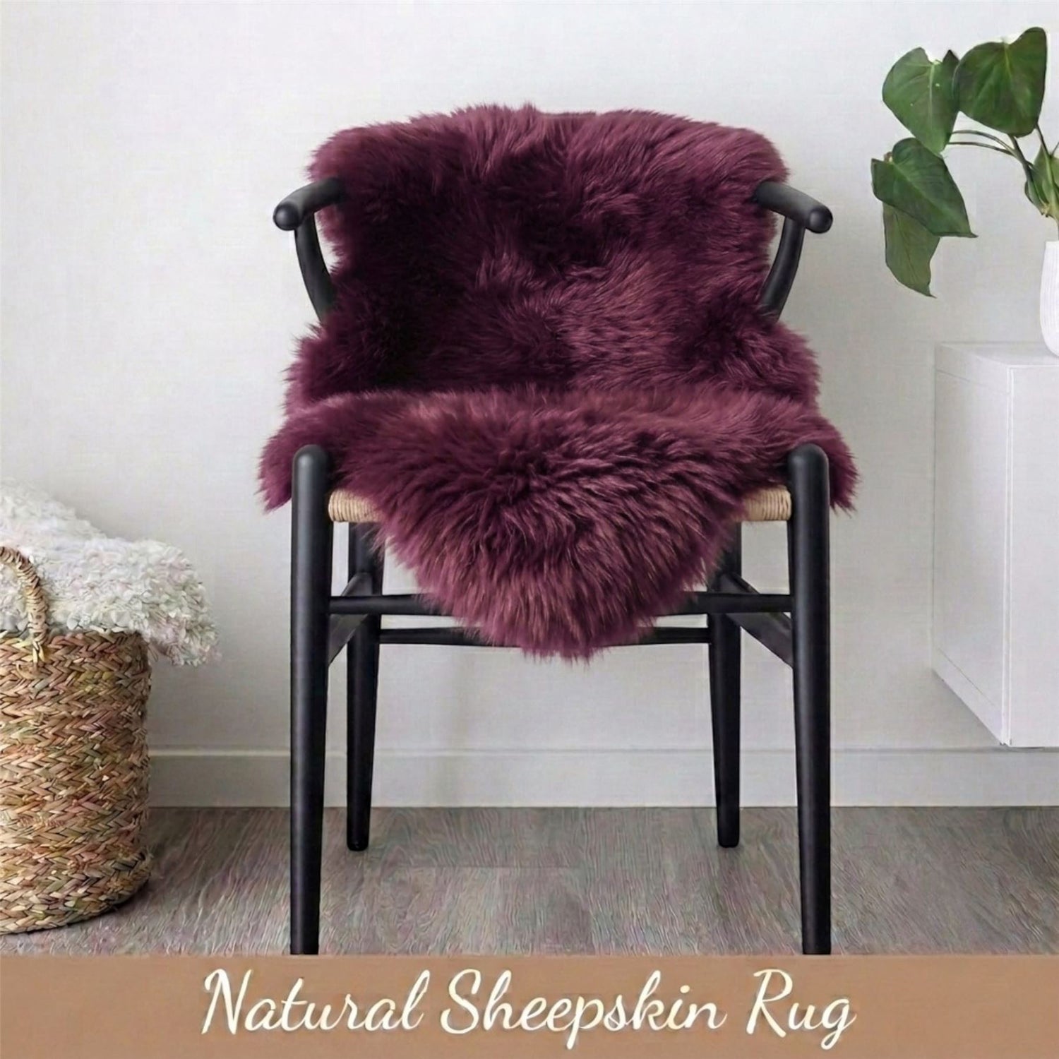 Genuine Sheepskin Natural Silky Soft Fluffy Real Wool Rug