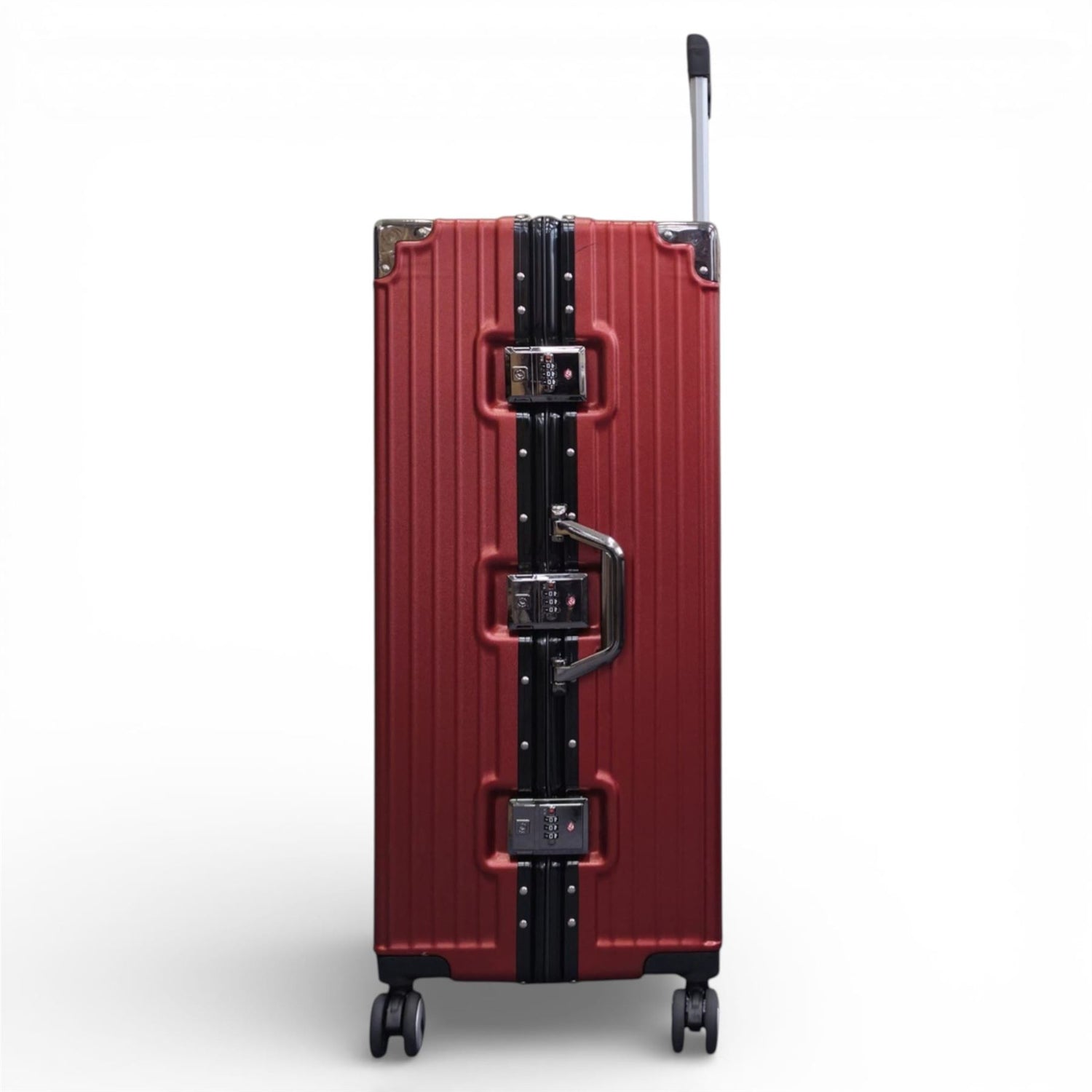 Airdrie Large Hard Shell Suitcase in Red