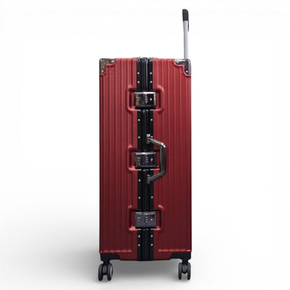 Airdrie Large Hard Shell Suitcase in Red
