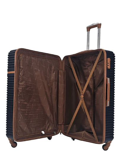 Bridgeport Large Hard Shell Suitcase in Navy