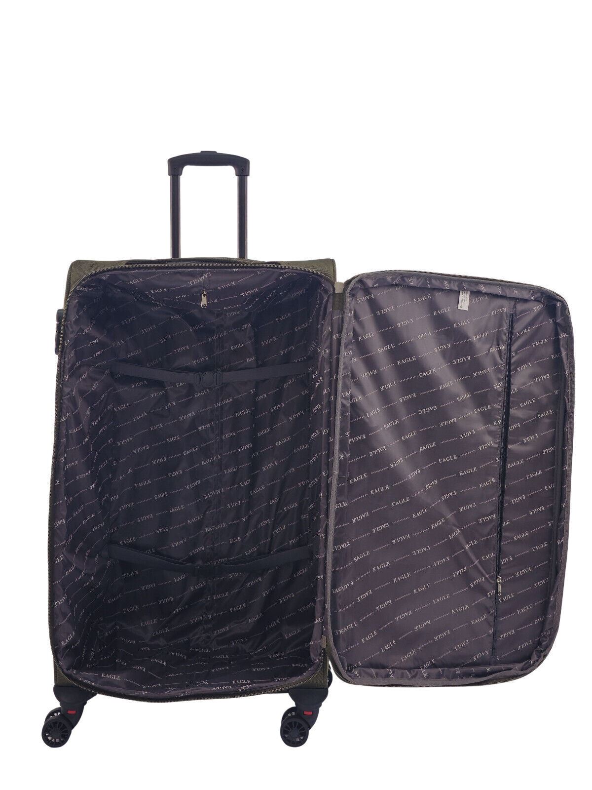 Ashland Large Soft Shell Suitcase in Khaki