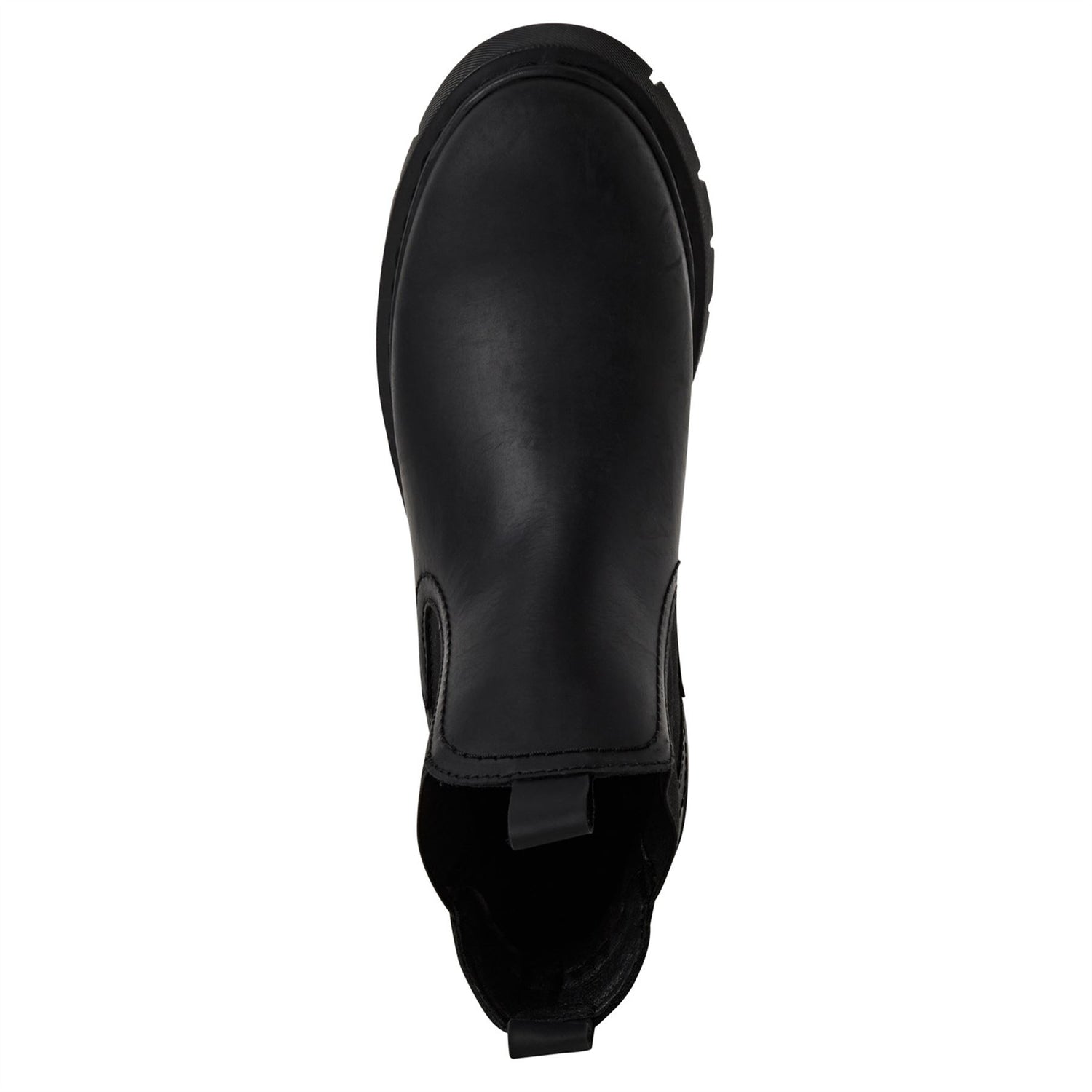 Tamaris Womens Black Leather Classic Chelsea Ankle Boots