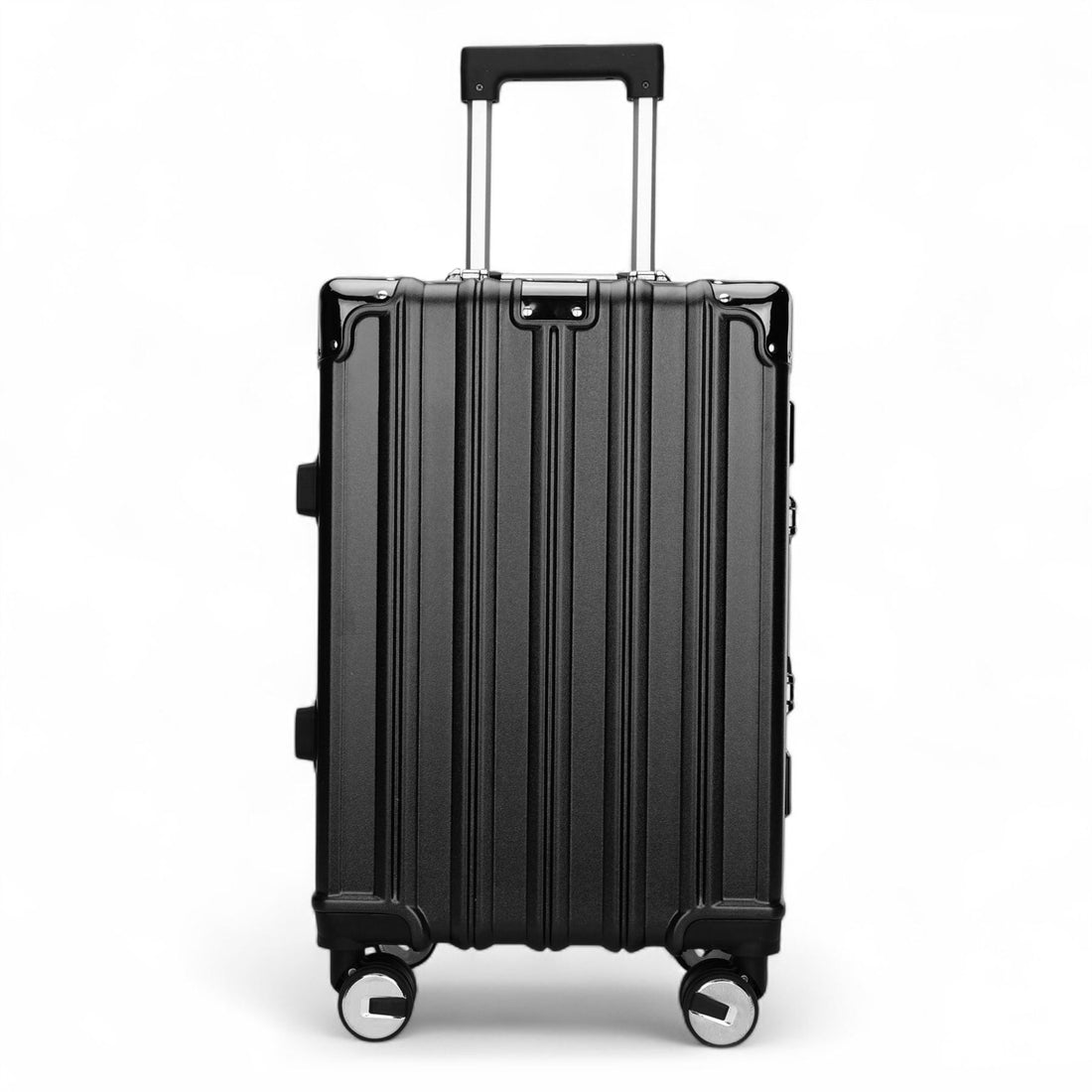 Airdrie Cabin Hard Shell Suitcase in Charcoal Black