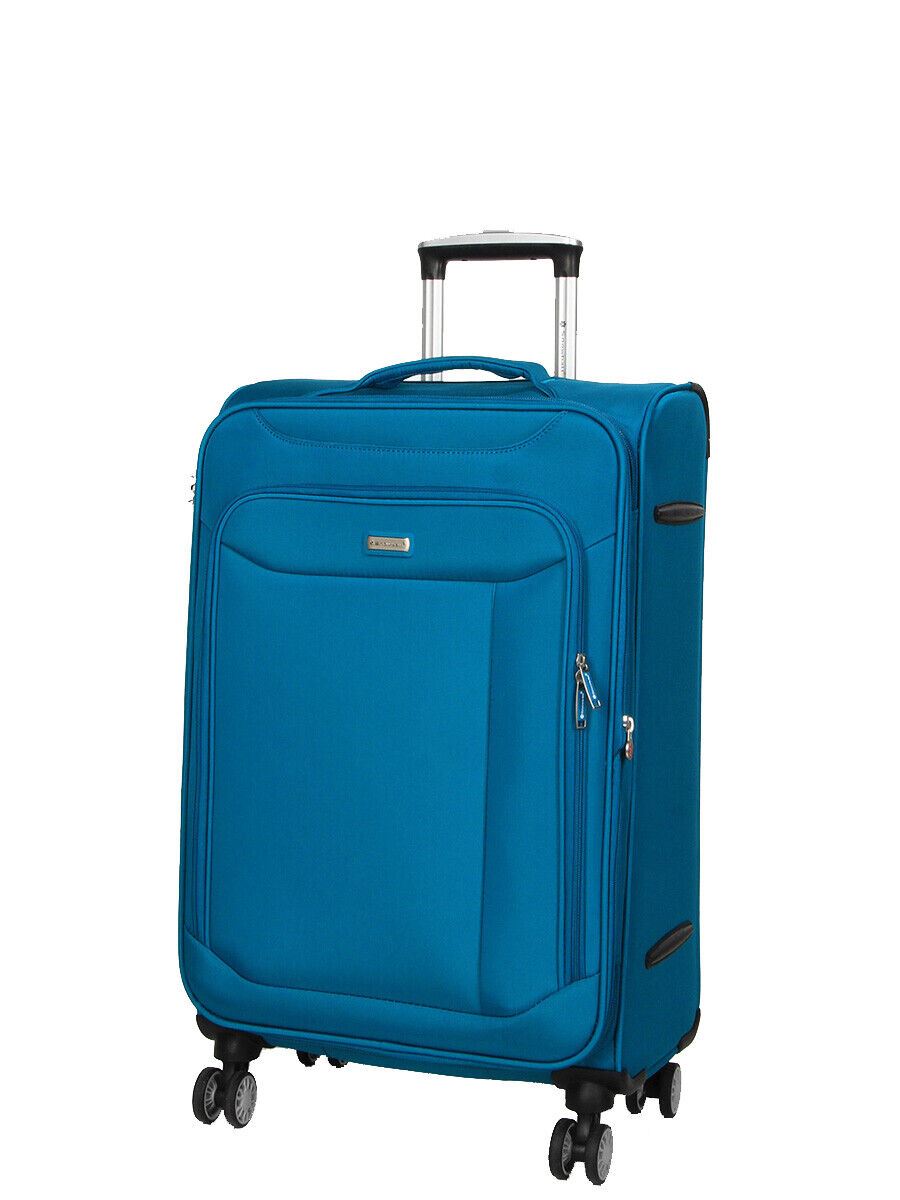 Centreville Medium Soft Shell Suitcase in Teal