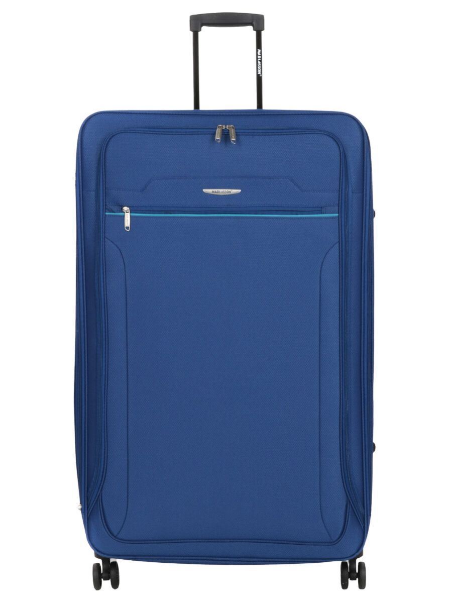 Calera Extra Large Soft Shell Suitcase in Blue