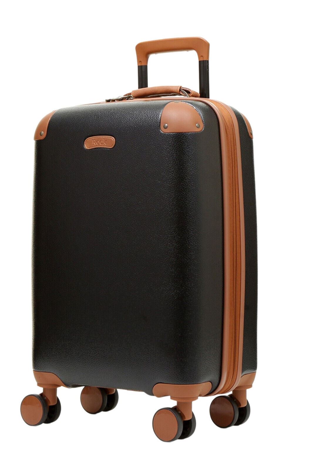 Hard Shell Classic Suitcase 4 Wheel Cabin Luggage Trolley Travel Bag - Upperclass Fashions 