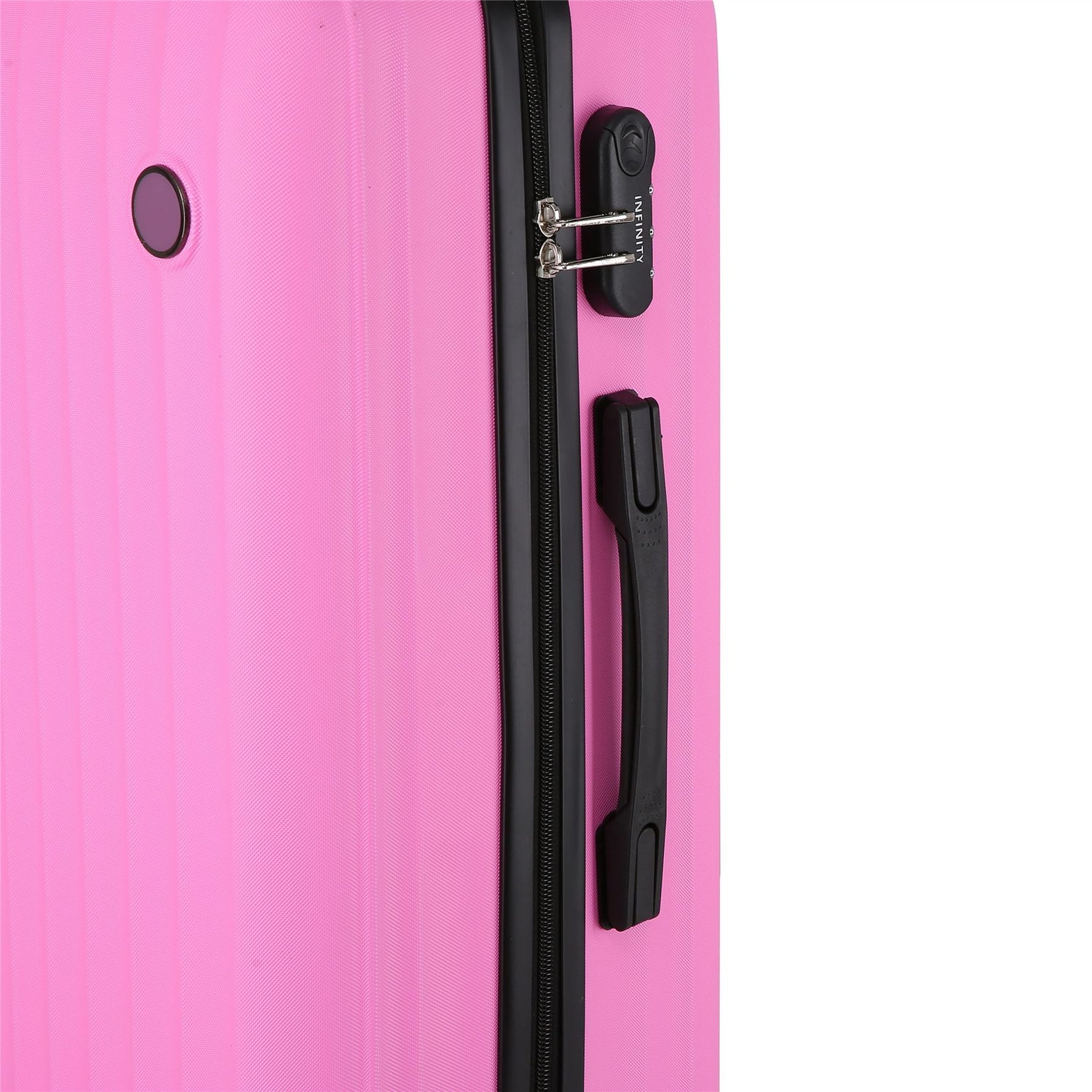 Edmonton Set of 3 Hard Shell Suitcase in Pink