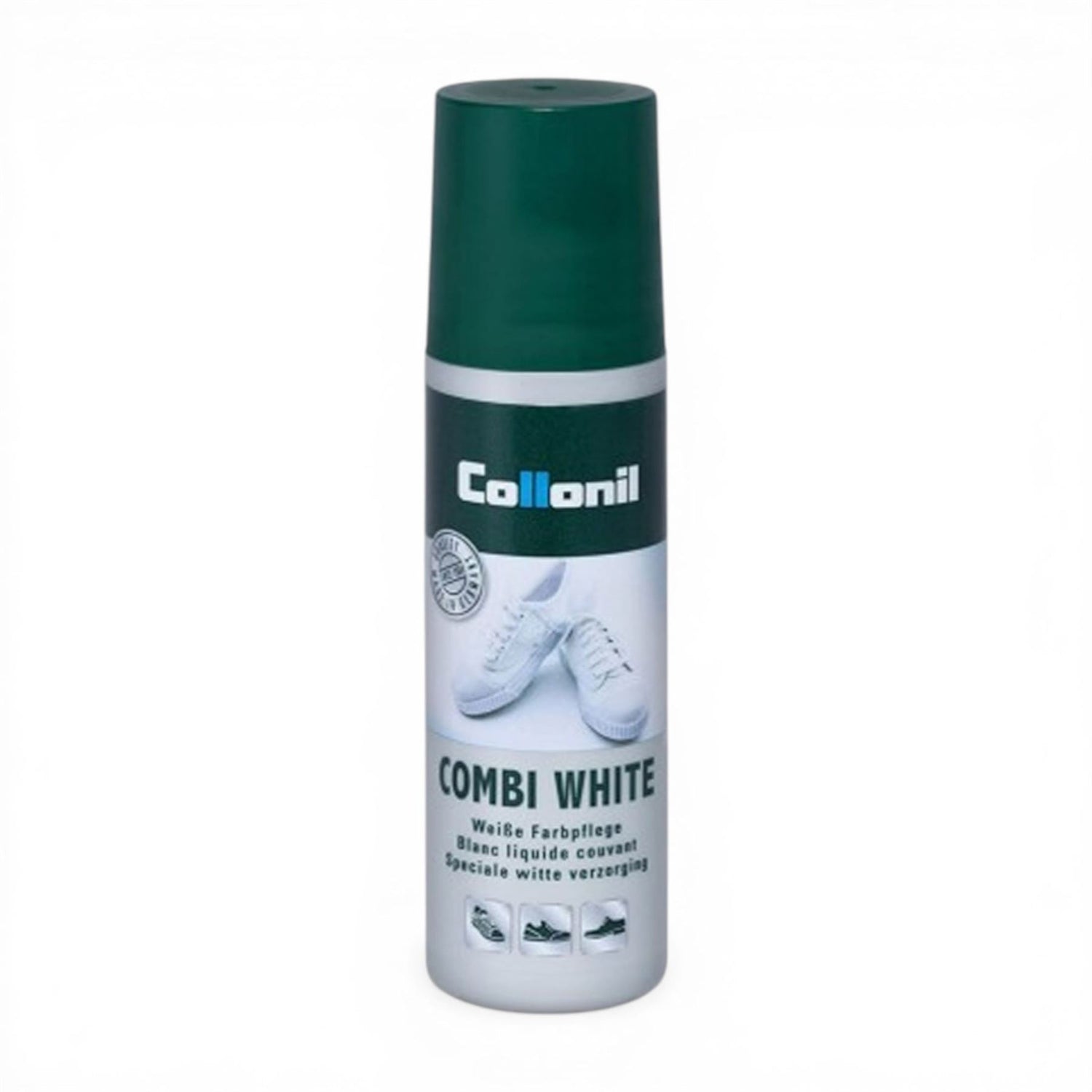 Collonil Combi White 100ml Leather &amp; Textile Shoe Whitener, Protector &amp; Waterproof Care