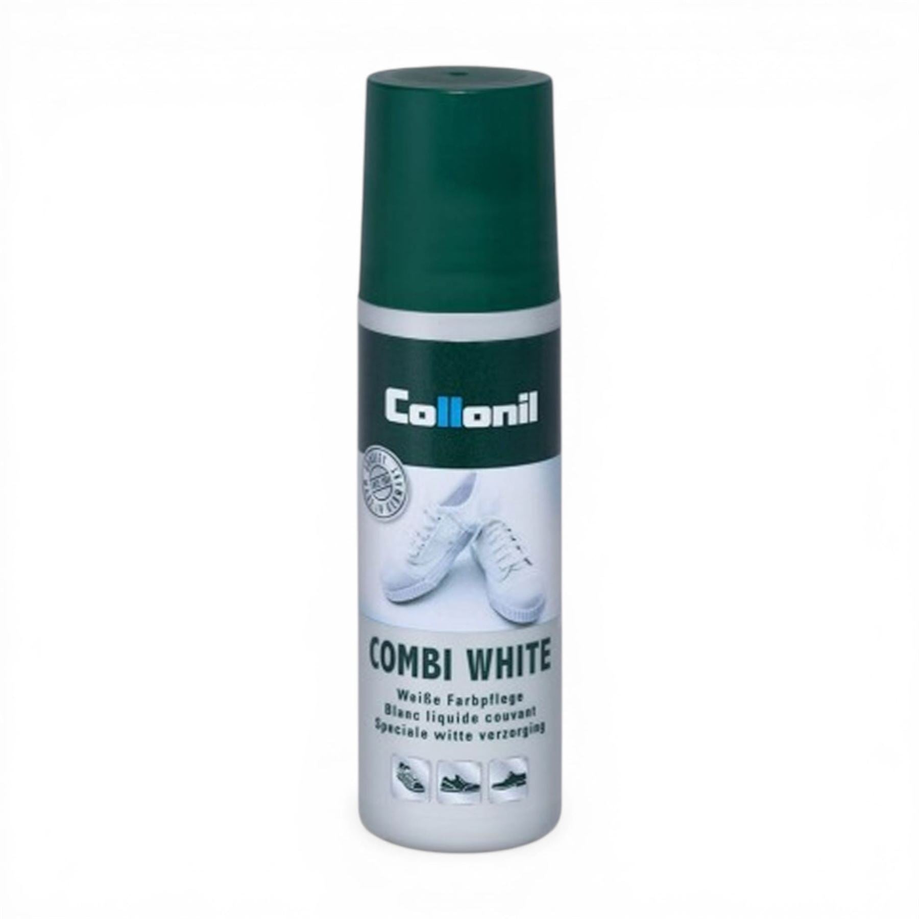 Collonil Combi White 100ml Leather &amp; Textile Shoe Whitener, Protector &amp; Waterproof Care