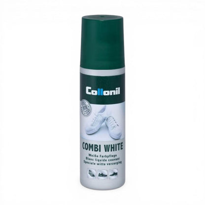Collonil Combi White 100ml Leather &amp; Textile Shoe Whitener, Protector &amp; Waterproof Care