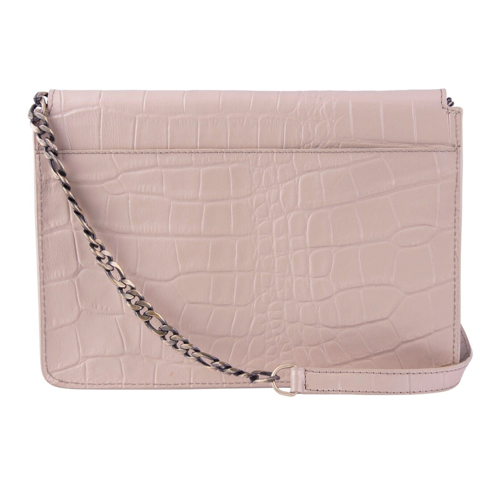 Womens Leather Clutch Cross Body Shoulder Printed Cowhide Bag