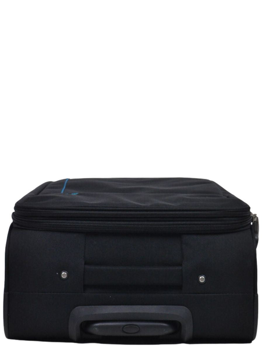 Carrollton Cabin Soft Shell Suitcase in Black