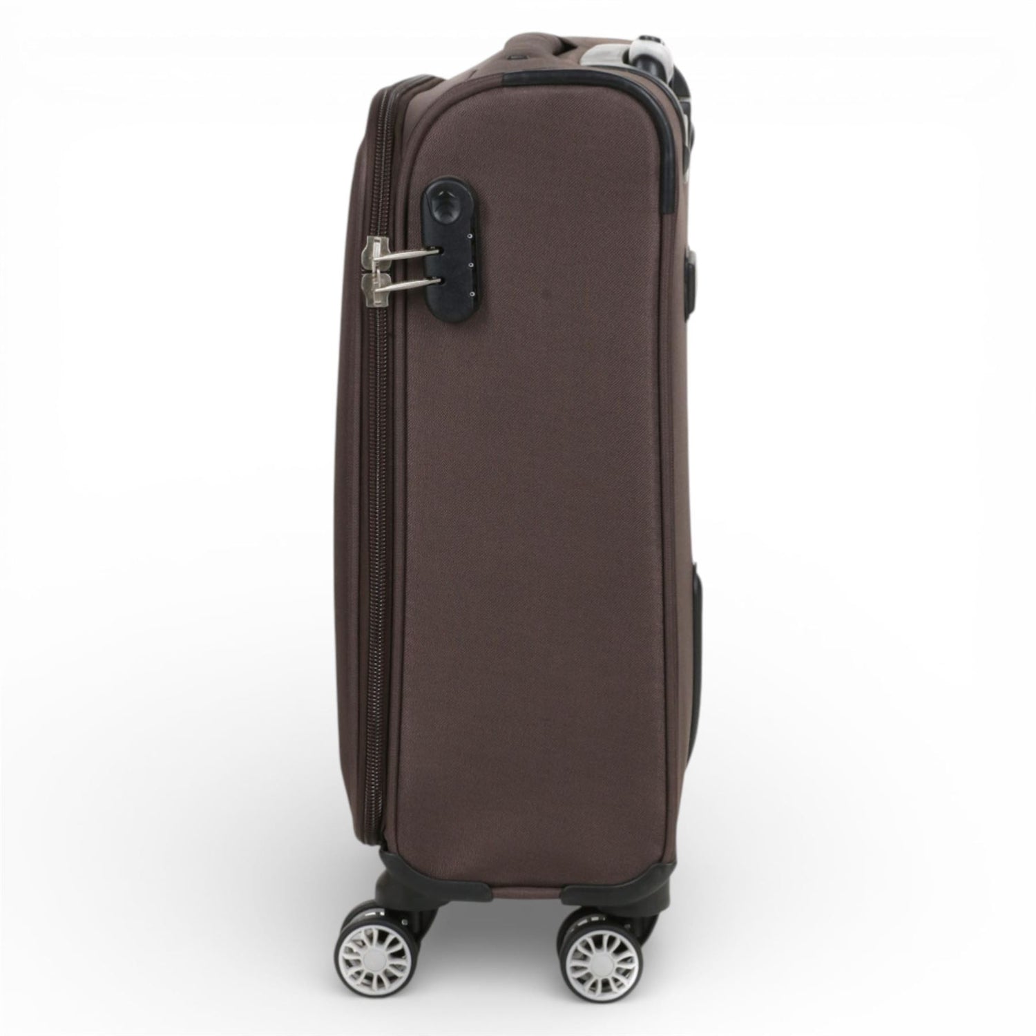 Carrollton Cabin Soft Shell Suitcase in Brown