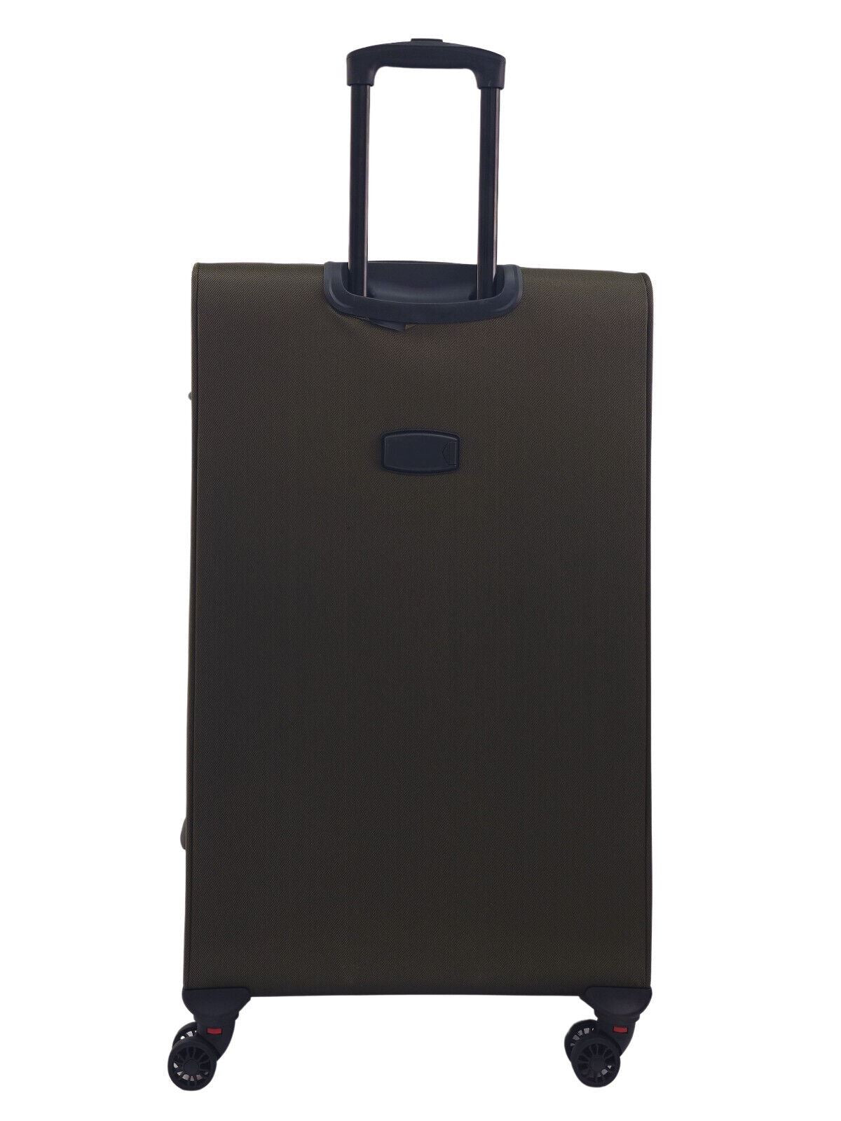 Ashland Large Soft Shell Suitcase in Khaki