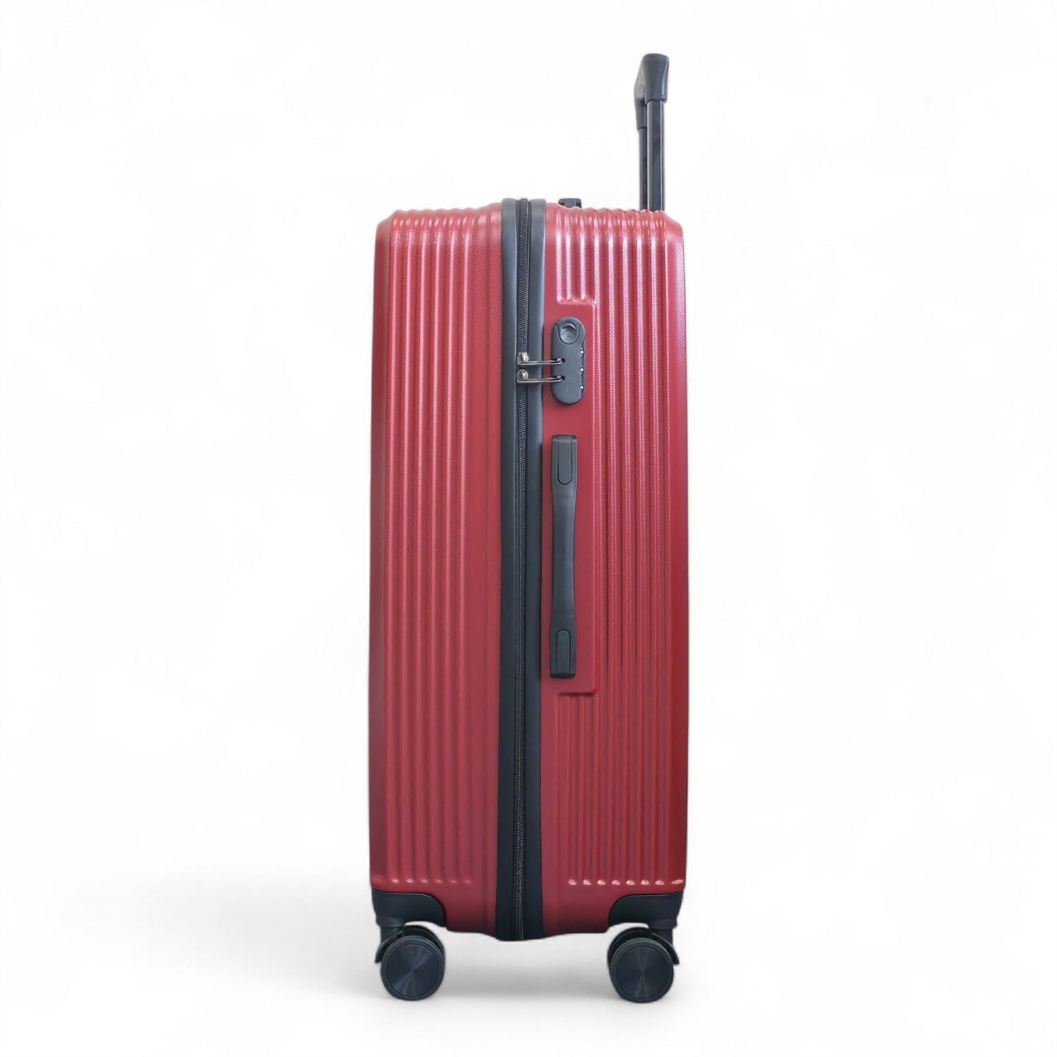 Junee Large Hard Shell Suitcase in Red