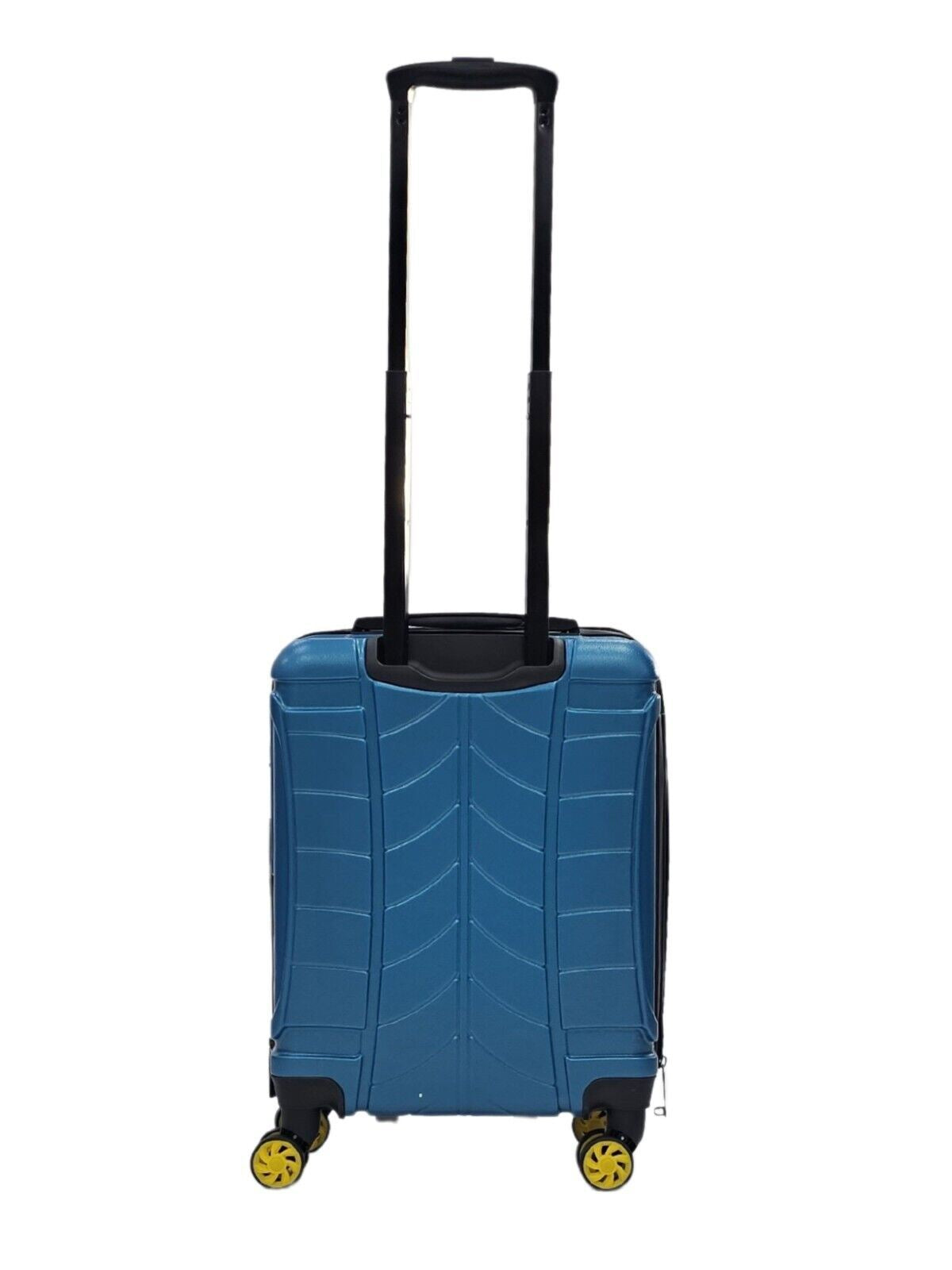 Hard Shell Cabin Suitcase 4 Wheel Luggage Travel Bag - Upperclass Fashions 