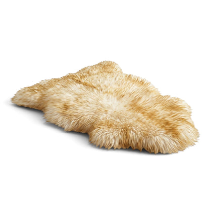 Genuine Sheepskin Natural Silky Soft Fluffy Real Wool Rug