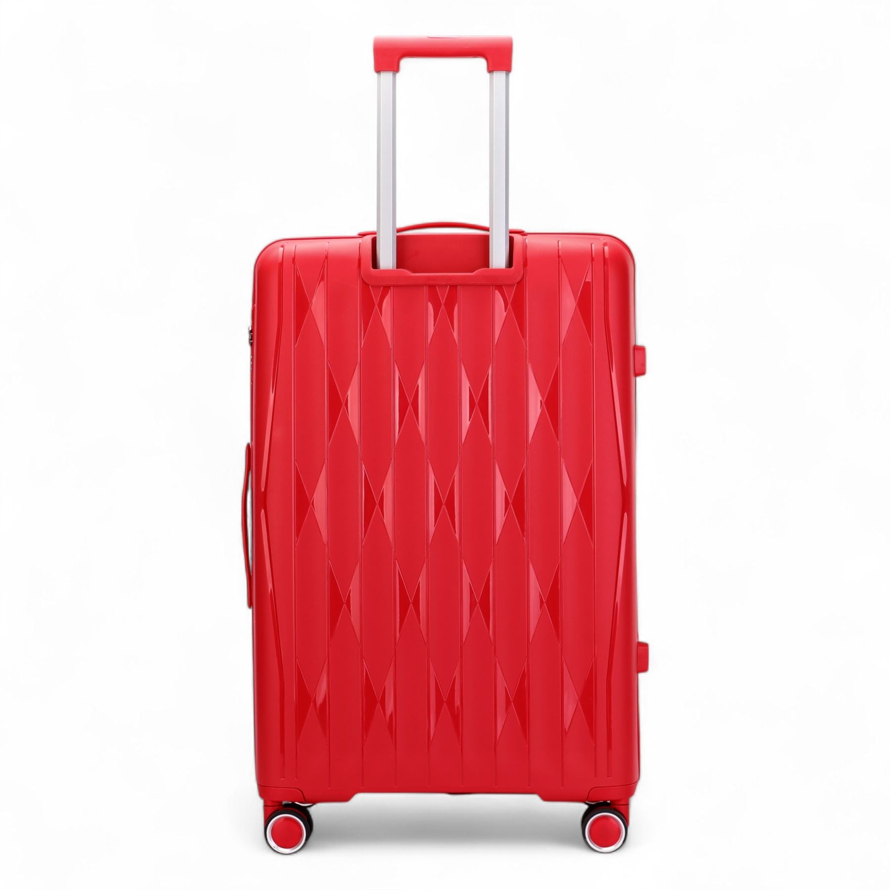 Burnaby Medium Hard Shell Suitcase in Red