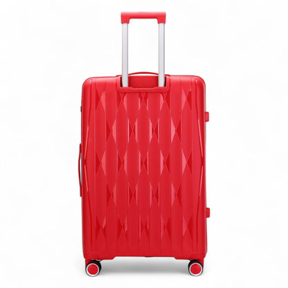 Burnaby Medium Hard Shell Suitcase in Red