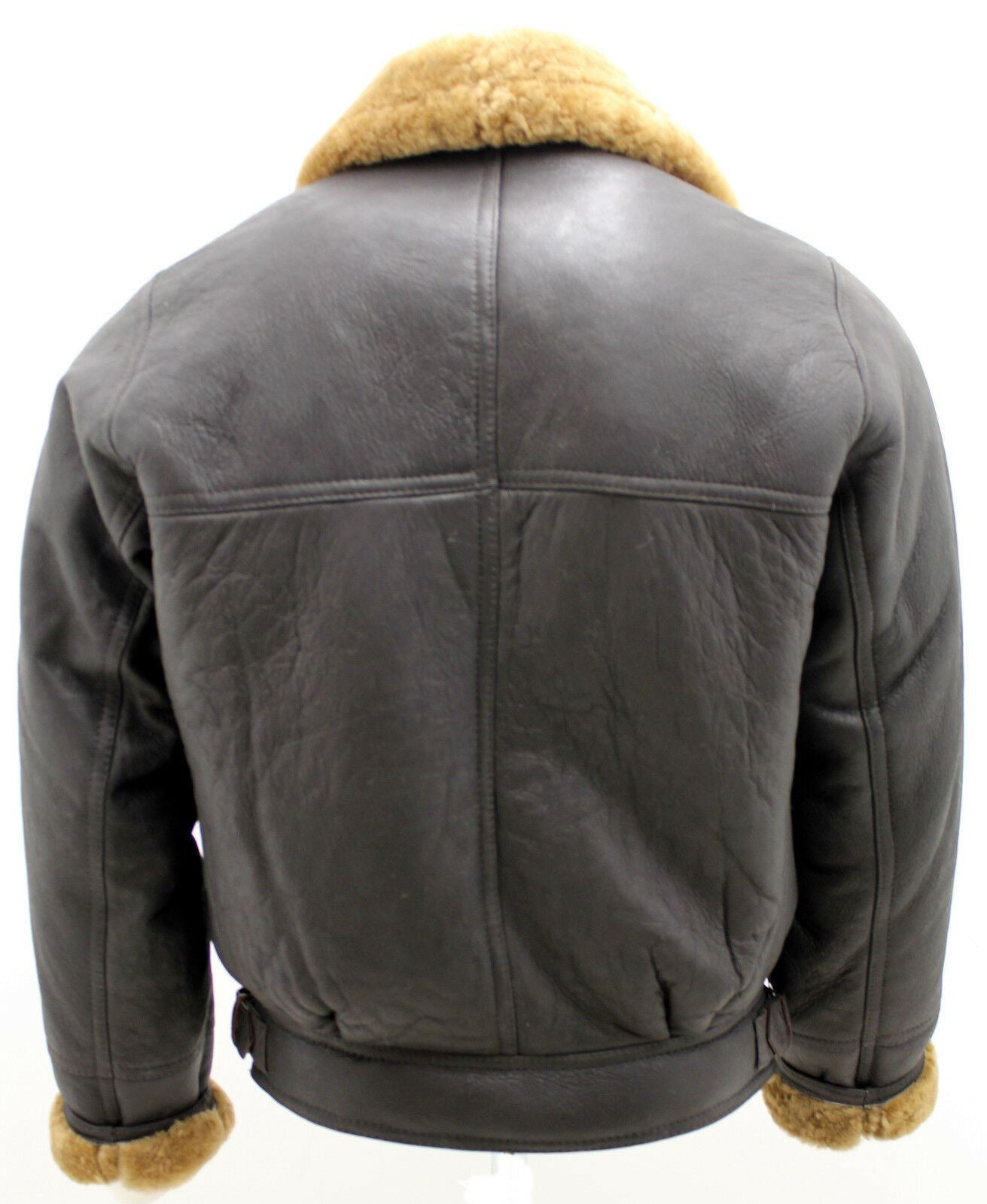 Mens Flying Sheepskin WW2 Bomber Jacket-Haverhill