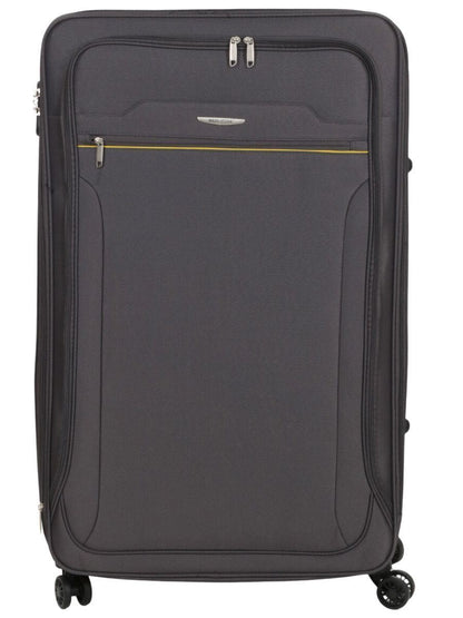 Calera Extra Large Soft Shell Suitcase in Grey